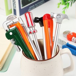 Tools shaped pen - hammer - utility knife - 6 piecesPens & Pencils
