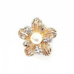 Parrotes - libélula - sapo - flor - bailarina - broche de cristal
