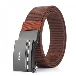Correia de nylon militar com fivela de metal