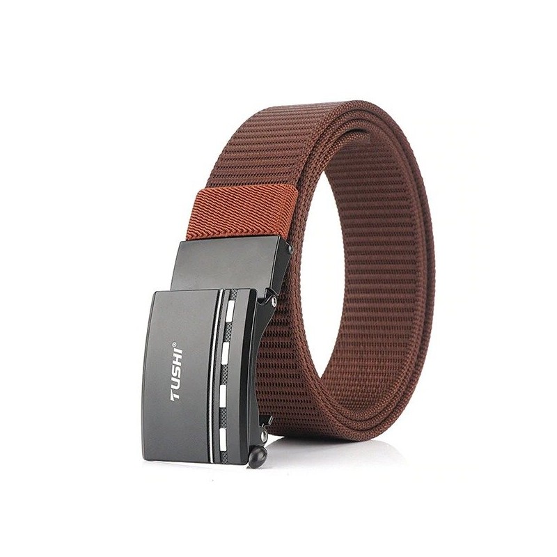 Correia de nylon militar com fivela de metal
