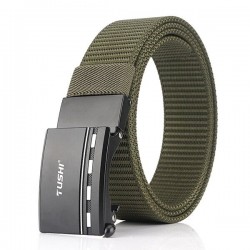 Correia de nylon militar com fivela de metal