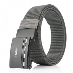 Correia de nylon militar com fivela de metal
