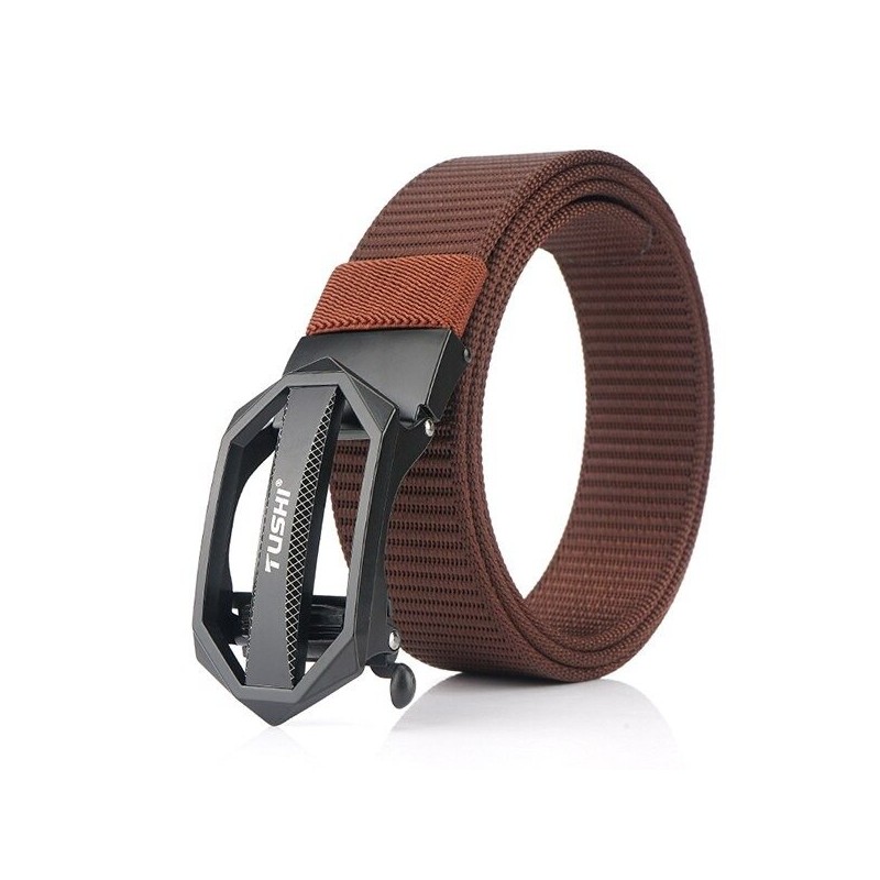 Correia de nylon tática com fivela de metal - ajustável
