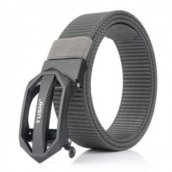 Correia de nylon tática com fivela de metal - ajustável