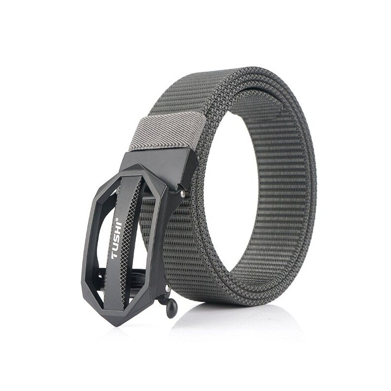 Correia de nylon tática com fivela de metal - ajustável