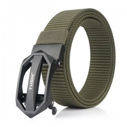 Correia de nylon tática com fivela de metal - ajustável