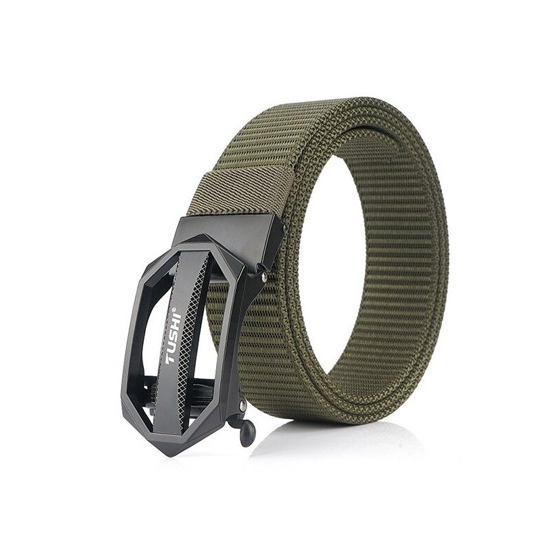Correia de nylon tática com fivela de metal - ajustável
