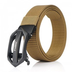 Correia de nylon tática com fivela de metal - ajustável