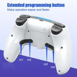 PS4 / PS5 - Controlador sem fio Bluetooth - vibração dupla - PC / Android