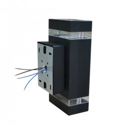 Luz de parede exterior moderna - lâmpada impermeável - 8W - LED