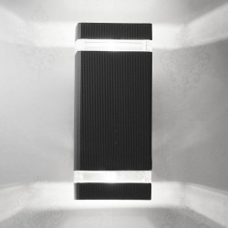 Luz de parede exterior moderna - lâmpada impermeável - 8W - LED