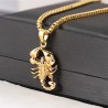 Gold scorpion necklaceNecklaces
