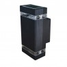 Luz de parede exterior moderna - lâmpada impermeável - 8W - LED