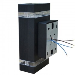Luz de parede exterior moderna - lâmpada impermeável - 8W - LED