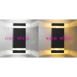 Luz de parede exterior moderna - lâmpada impermeável - 8W - LED