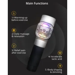 Phoenix A2 - arma de massagem - relaxamento muscular - alívio da dor - massageador de corpo completo