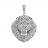 Iced out crystal lion's head - luxurious necklace - unisexNecklaces
