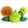 plantas de zumbis - ervilhas - girassol - squash - brinquedos de pelúcia - 30cm