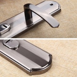 Cabos de porta universal com fechadura de segurança - conjunto de 2 peças