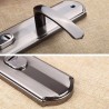 Cabos de porta universal com fechadura de segurança - conjunto de 2 peças