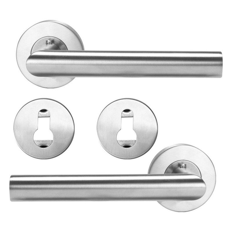 Cabos de porta de aço inoxidável - conjunto de 2 peças Cabos de porta de aço inoxidável - conjunto de 2 peças