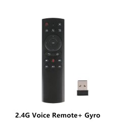 G20S - 2.4G - mouse de ar sem fio - giroscópio - controle de voz - mini teclado - controle remoto para PC Android TV Box