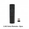 G20S - 2.4G - mouse de ar sem fio - giroscópio - controle de voz - mini teclado - controle remoto para PC Android TV Box