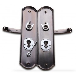 Universal door handles with security lock - 2 pieces setFurniture