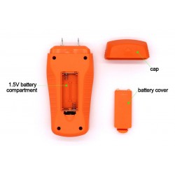 MT-18 - orange - digital tester - wood / paper moisture meter - wall moisture sensor - testerElectronics & Tools