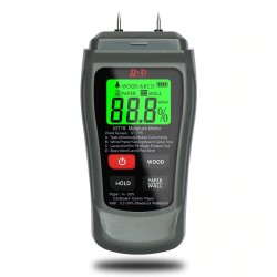 MT-18 - grey - digital tester - wood / paper moisture meter - wall moisture sensor - testerElectronics & Tools