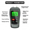 MT-18 - grey - digital tester - wood / paper moisture meter - wall moisture sensor - testerElectronics & Tools