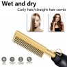 2 em 1 - alisador de cabelo multifunções / curler / pente - cabelo molhado / seco
