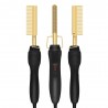 2 em 1 - alisador de cabelo multifunções / curler / pente - cabelo molhado / seco