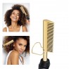 2 em 1 - alisador de cabelo multifunções / curler / pente - cabelo molhado / seco