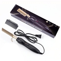 2 em 1 - alisador de cabelo multifunções / curler / pente - cabelo molhado / seco