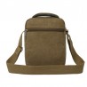 Ombro / crossbody pequeno saco - lona