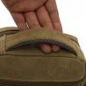 Ombro / crossbody pequeno saco - lona
