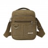 Ombro / crossbody pequeno saco - lona