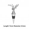 Deer head - wine bottle stopper - zinc alloyBar supply