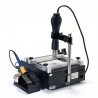 853AAA - digital soldering station - adjustable hot air bracket - quick heatingSoldering