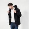 USB - heated thermal jacket with hood / zippers - waterproofJackets