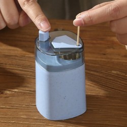 Suporte de palito de dentes pop-up automático - caixa de armazenamento