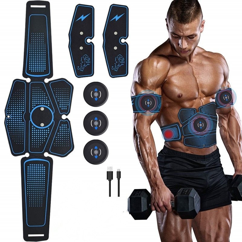Correia de emagrecimento e massagem - treinador muscular - USB Correia de emagrecimento e massagem - treinador muscular - USB