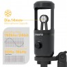 AU-PM461TR - condensador de microfone USB - gravação - ensino on-line - reuniões - transmissão ao vivo - jogos - com tripé stand