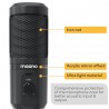 AU-PM461TR - condensador de microfone USB - gravação - ensino on-line - reuniões - transmissão ao vivo - jogos - com tripé stand