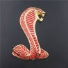 cobra 3D - emblema de metal - autocolante