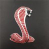 cobra 3D - emblema de metal - autocolante