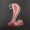 cobra 3D - emblema de metal - autocolante