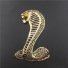 cobra 3D - emblema de metal - autocolante