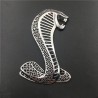 cobra 3D - emblema de metal - autocolante